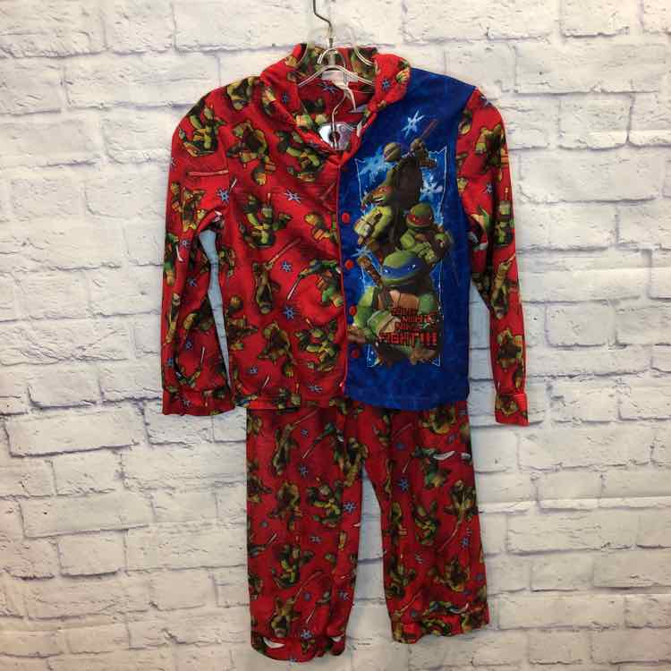 TMNT Red Size 10 Boys Pajamas