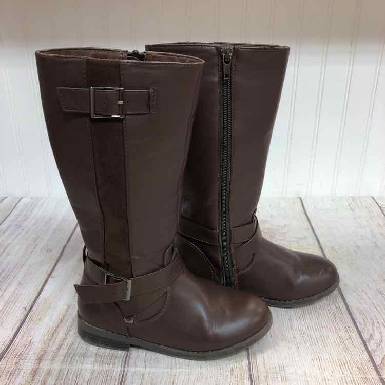 Thereabouts Brown Size 12 Girls Boots