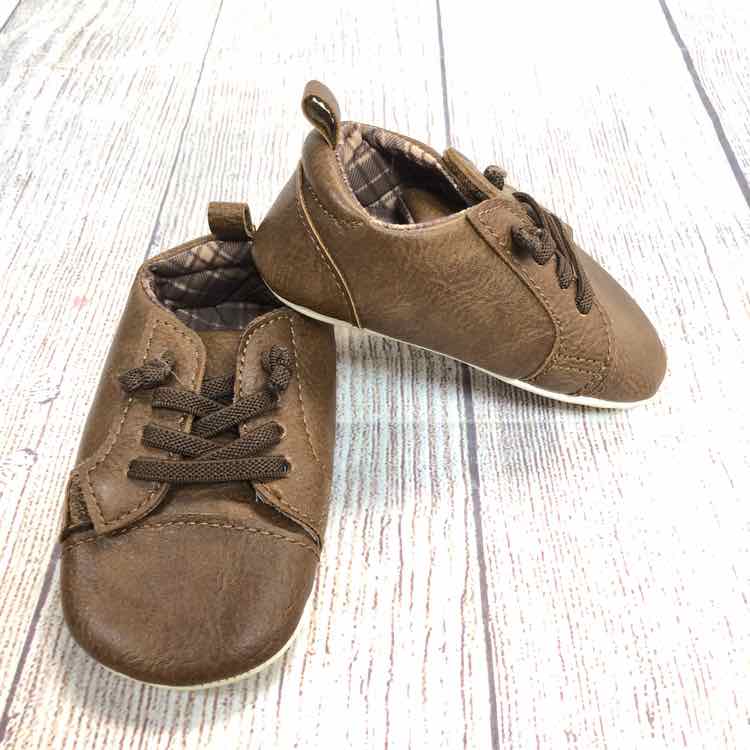 Just One You Brown Size 12-18 Months Boys Casual Shoes