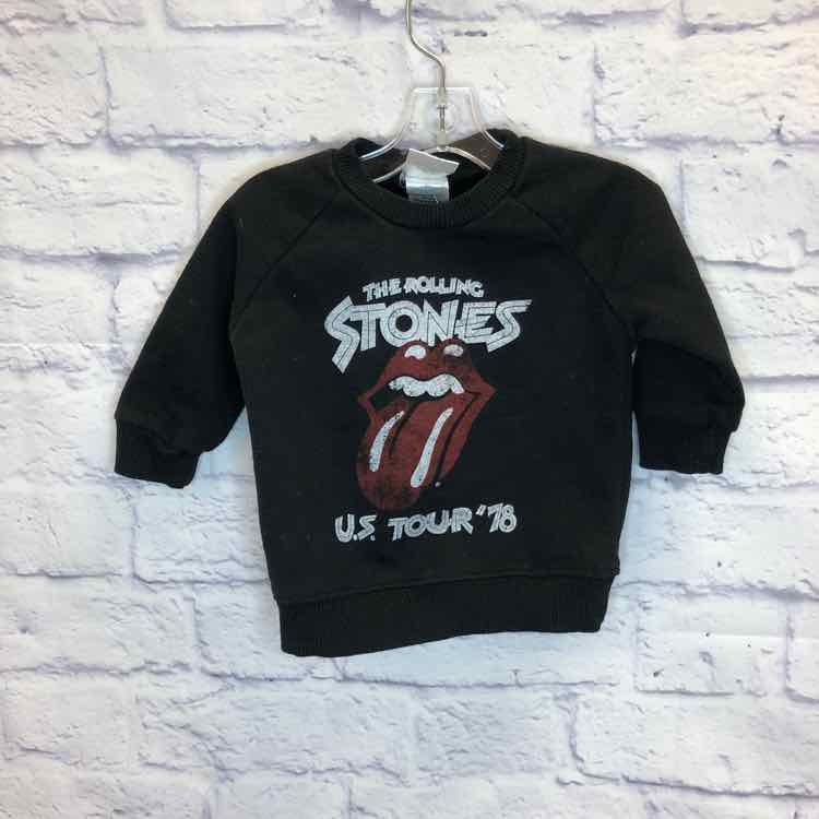 Rolling Stones Black Size 0-3 Months Boys Sweatshirts/Hoodie