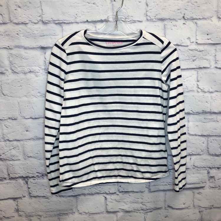 Crewcuts Stripe Size 8 Girls Long Sleeve Shirt