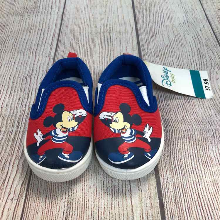 Disney Red Size 3 Boys Casual Shoes