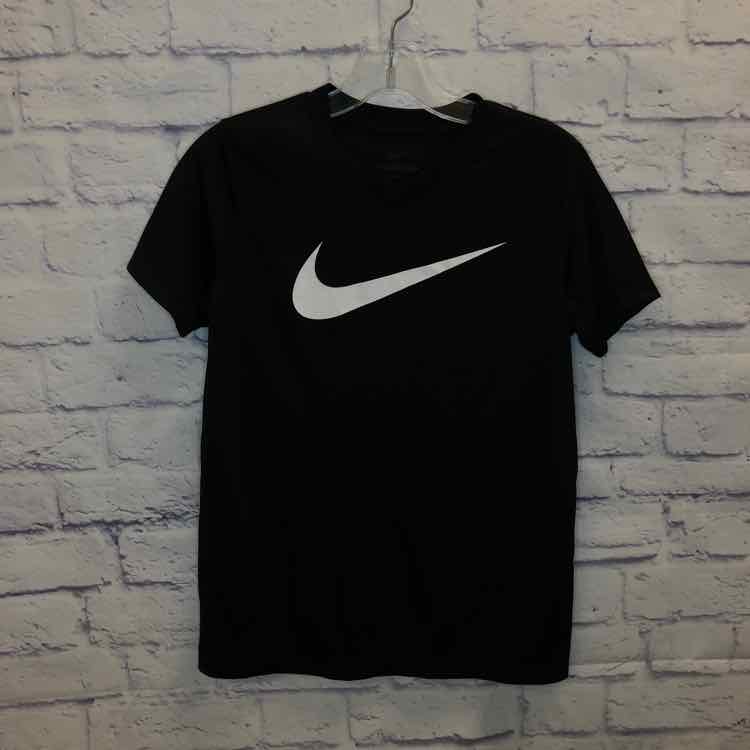 Nike Black Size 16 Girls Short Sleeve Shirt