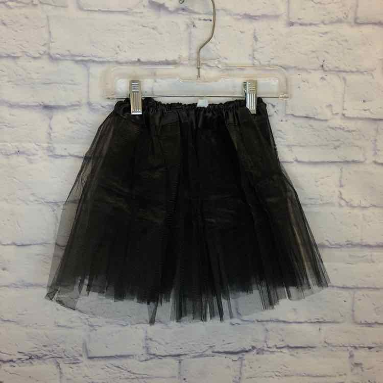 Black Size One Size Girls Skirt