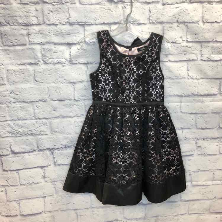 Zunie Black Size 7 Girls Dress