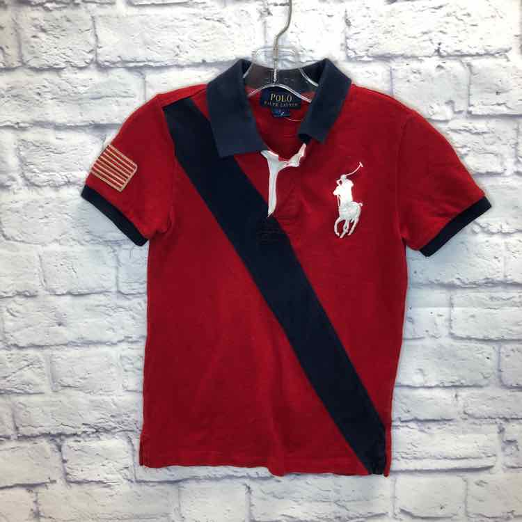 Polo Ralph Lauren Red Size 7 Boy Polo or Button Down