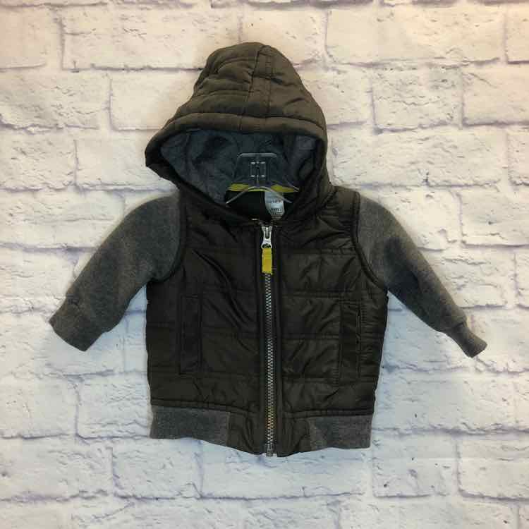 Carters Gray Size 6 Months Boys Coat/Jacket