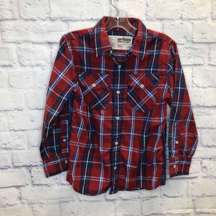 Urban Pipeline Red Size 8 Boy Polo or Button Down