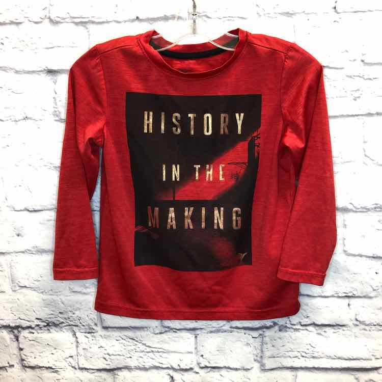 Old Navy Red Size 5 Boys Long Sleeve Shirt