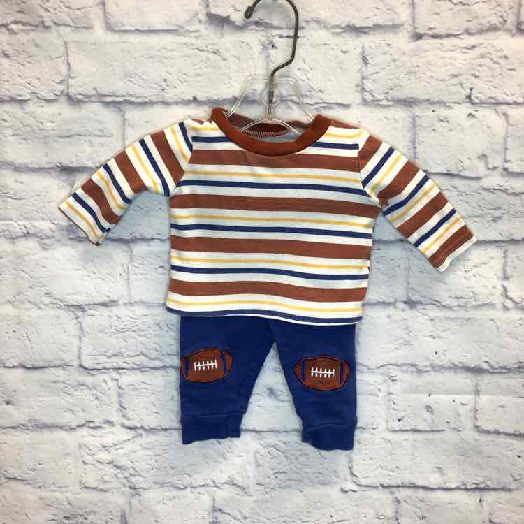 Baby Starters Stripe Size 3 Months Boys 2 Piece Outfit