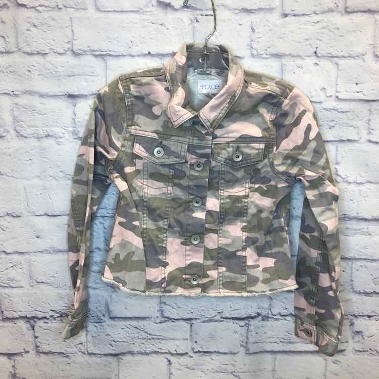 Childrens Place Camo Size 7 Girls Coat/Jacket