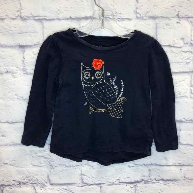 Gap Navy Size 3T Girls Long Sleeve Shirt