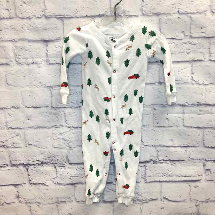 Carters White Size 12 Months Boys Romper