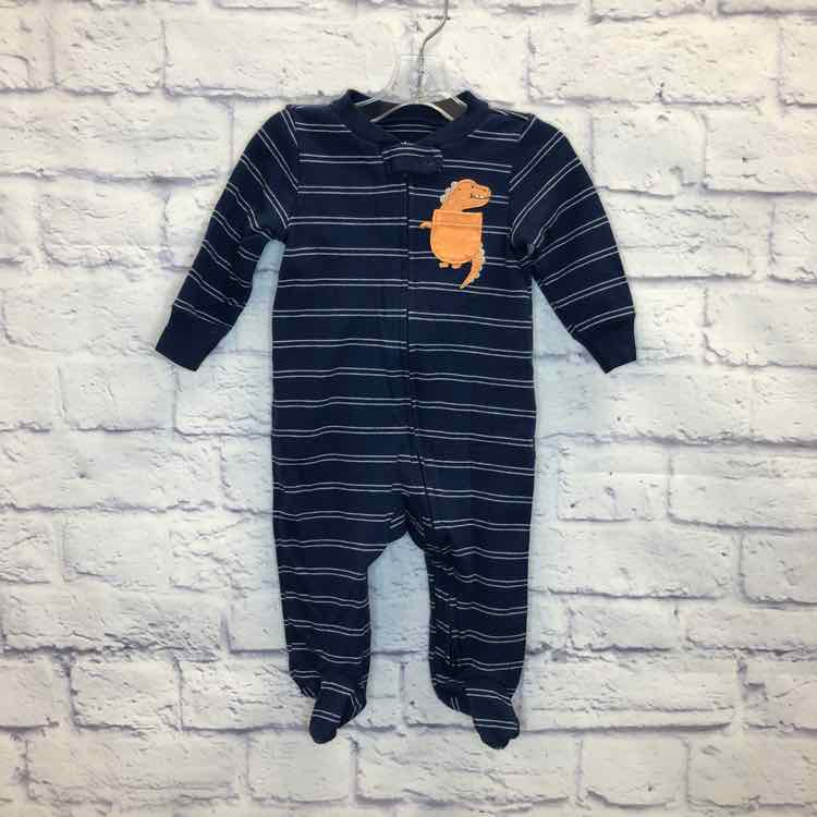 Carters Navy Size 6 Months Boys Sleeper