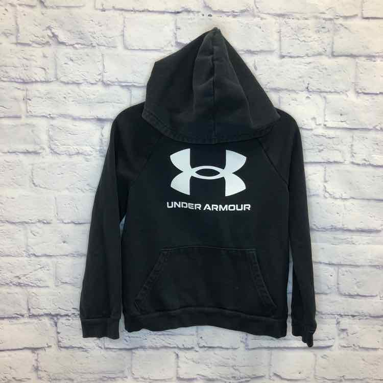 Under Armour Black Size 8 Girls Sweatshirt/Hoodie