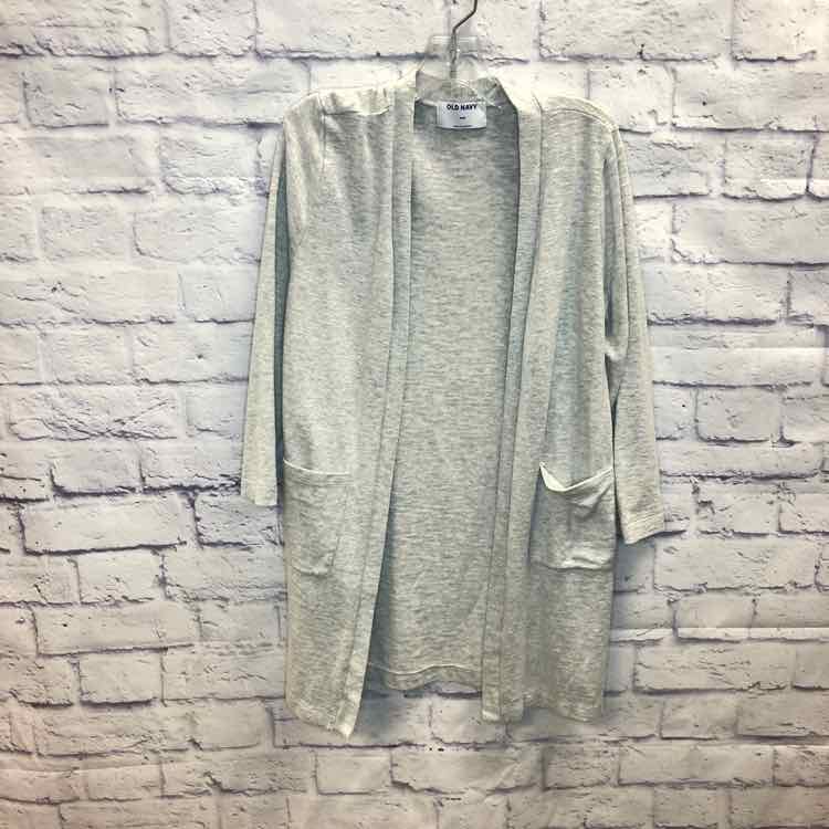 Old Navy Gray Size 8 Girls Long Sleeve Shirt