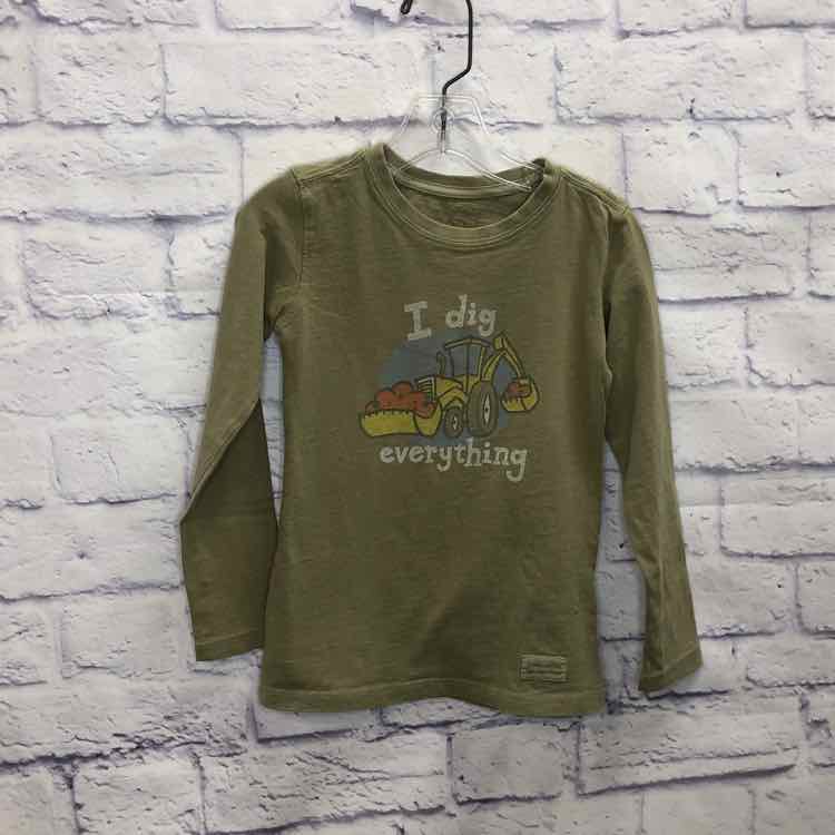 Life is Good Green Size 4T Boys Long Sleeve Shirt