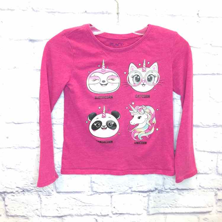 Childrens Place Pink Size 5 Girls Long Sleeve Shirt