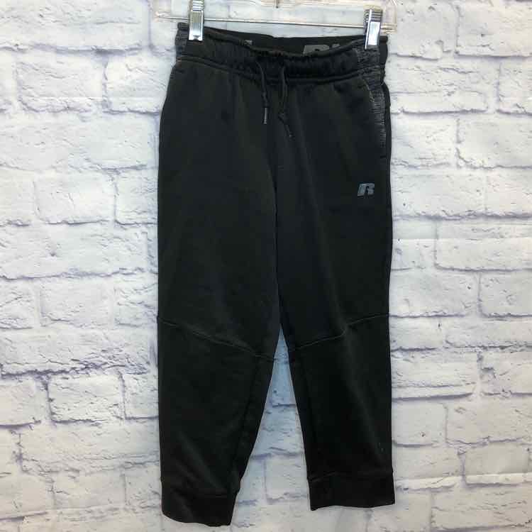 Russell Black Size 6 Boys Athletic Pant