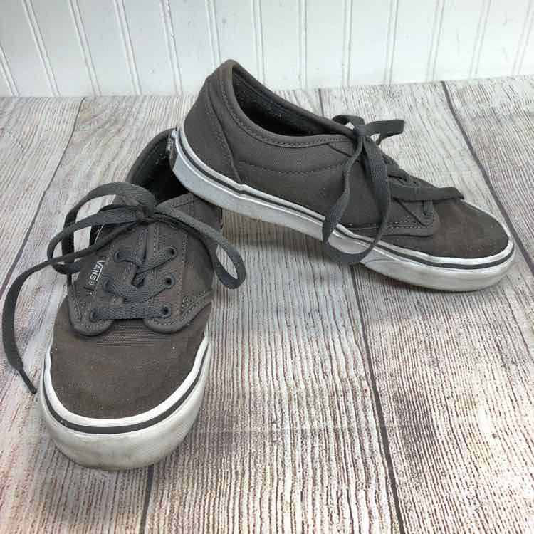 Vans Gray Size 2 Boys Casual Shoes