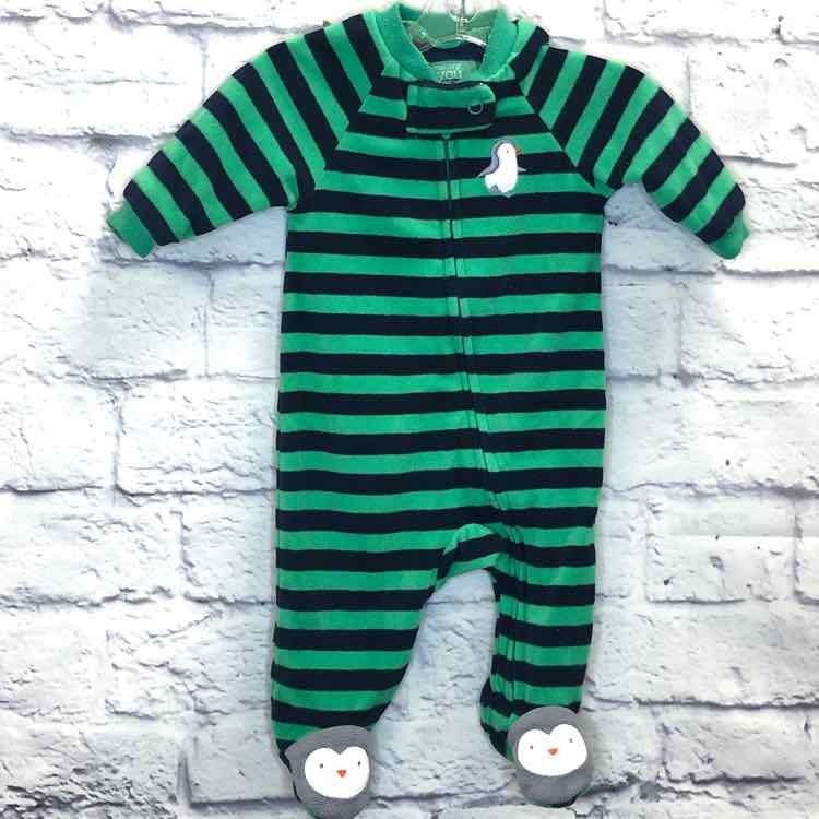 Just One You Green Size Newborn Boys Sleeper