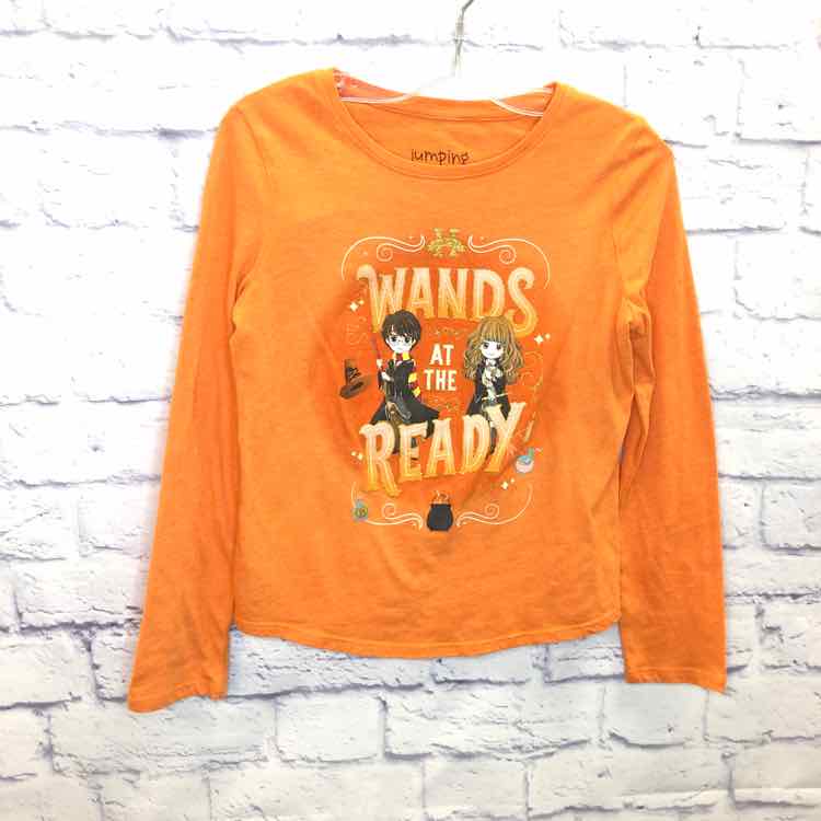 Harry Potter Orange Size 8 Girls Long Sleeve Shirt