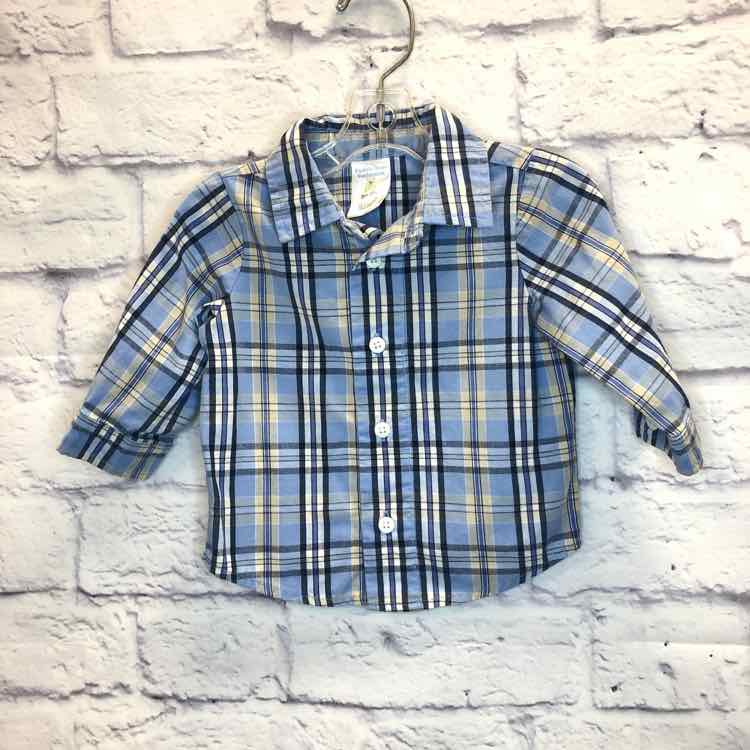 Cuddle Bear Blue Size 0-3 Months Boy Polo or Button Down