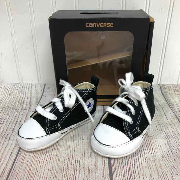 Converse Black Size 3 Boys Casual Shoes