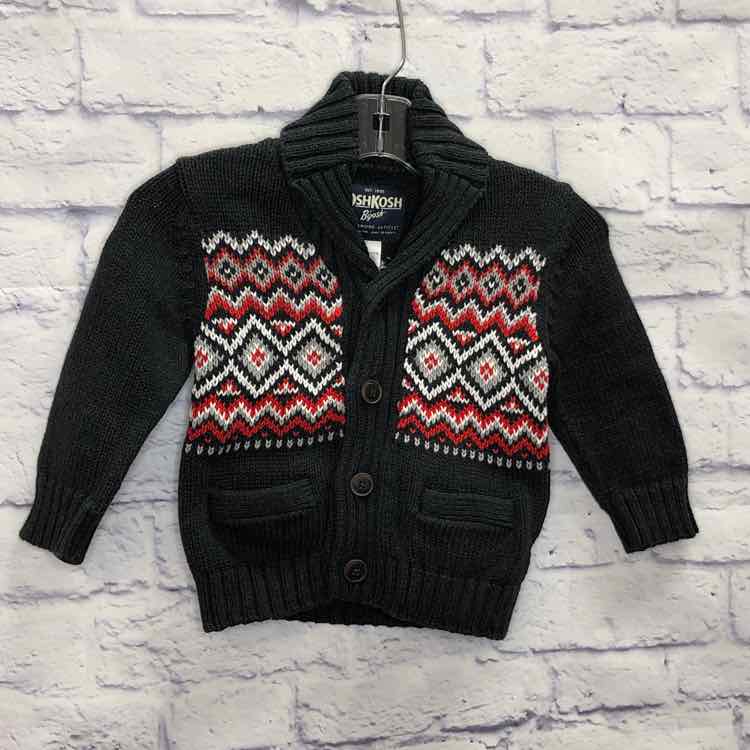 Oshkosh Gray Size 2T Boys Sweater