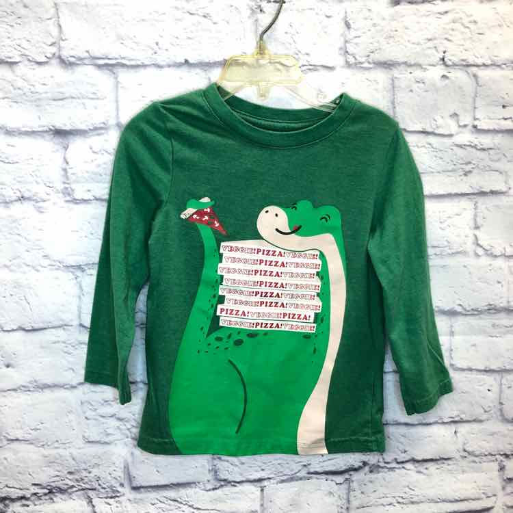 Cat & Jack Green Size 3T Boys Long Sleeve Shirt