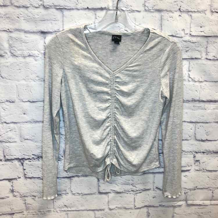 Art Class Gray Size 10 Girls Long Sleeve Shirt