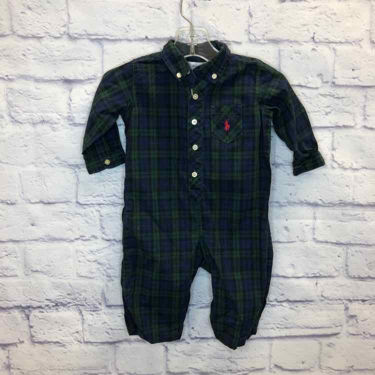 Ralph Lauren Green Size 9 Months Boys Romper