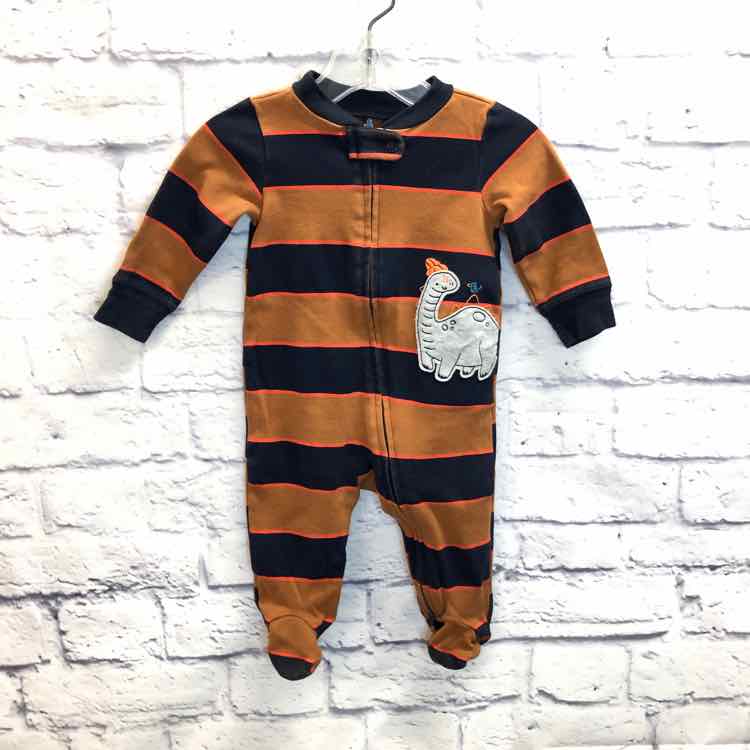 Carters Stripe Size 6 Months Boys Sleeper