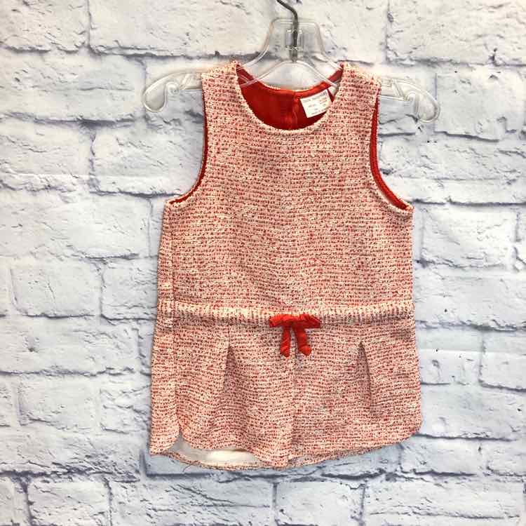 Zara Orange Size 18-24 months Girls Romper