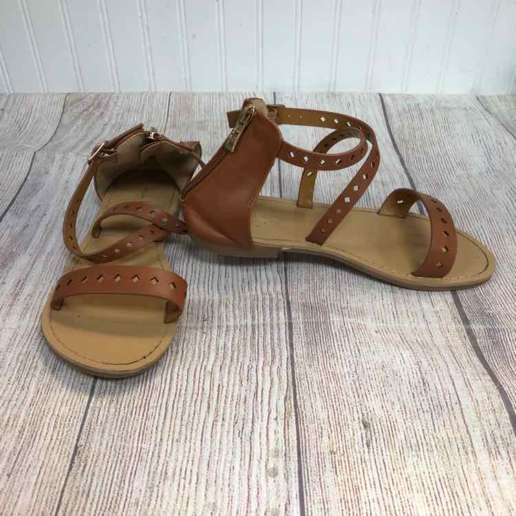 Nicole Miller Brown Size 3 Girls Sandals