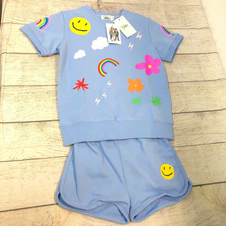 Lola and the Boys Blue Size 8 Girls 2 Piece Outfit