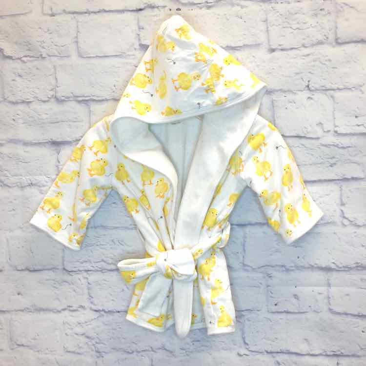 Burts Bees Yellow Size 0-9 Months Girls Bathrobe