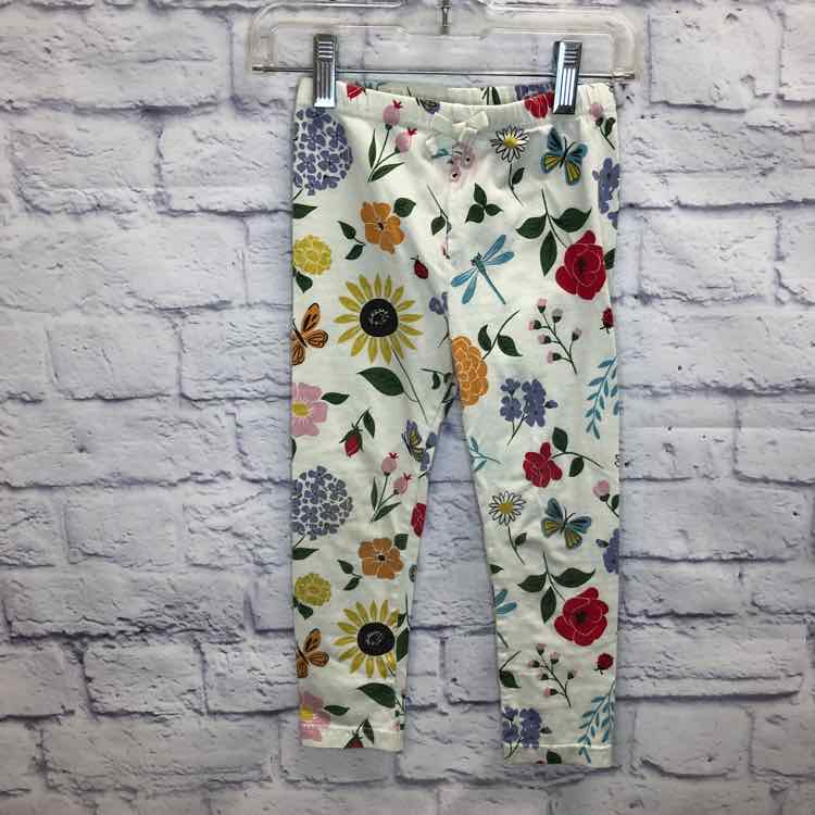 Touched by Nature Floral Size 4T Girls Leggings