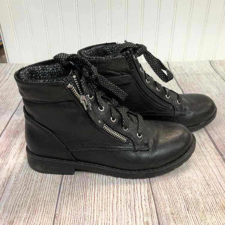 Black Size 3 Girls Boots