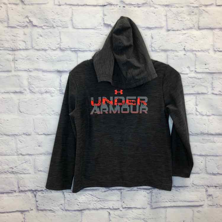 Under Armour Gray Size 5 Boys Long Sleeve Shirt