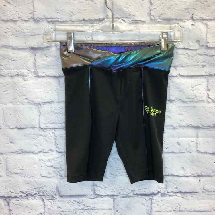 Justice Girls Size 10 Black Shorts