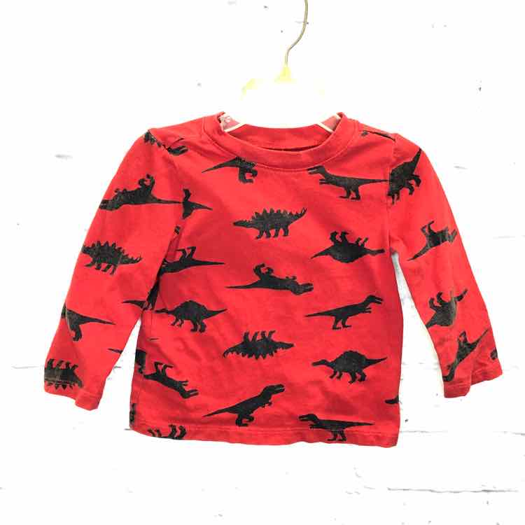 Old Navy Red Size 18-24 months Boys Long Sleeve Shirt