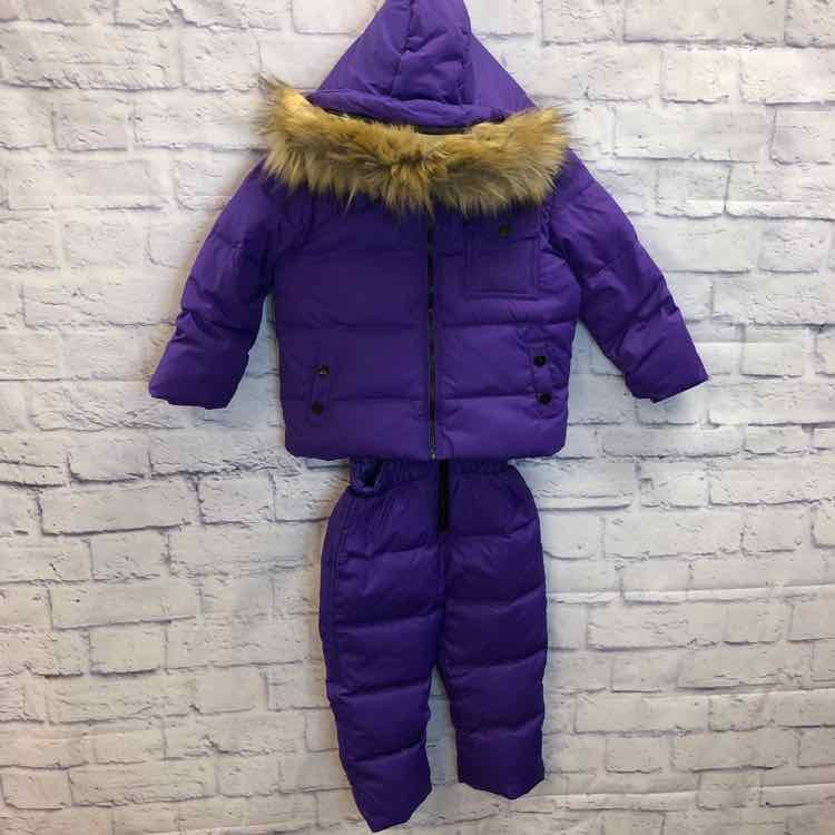 JiAmy Purple Size 3T Girls Coat/Jacket