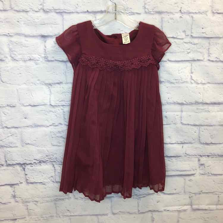 Oshkosh Maroon Size 3T Girls Dress